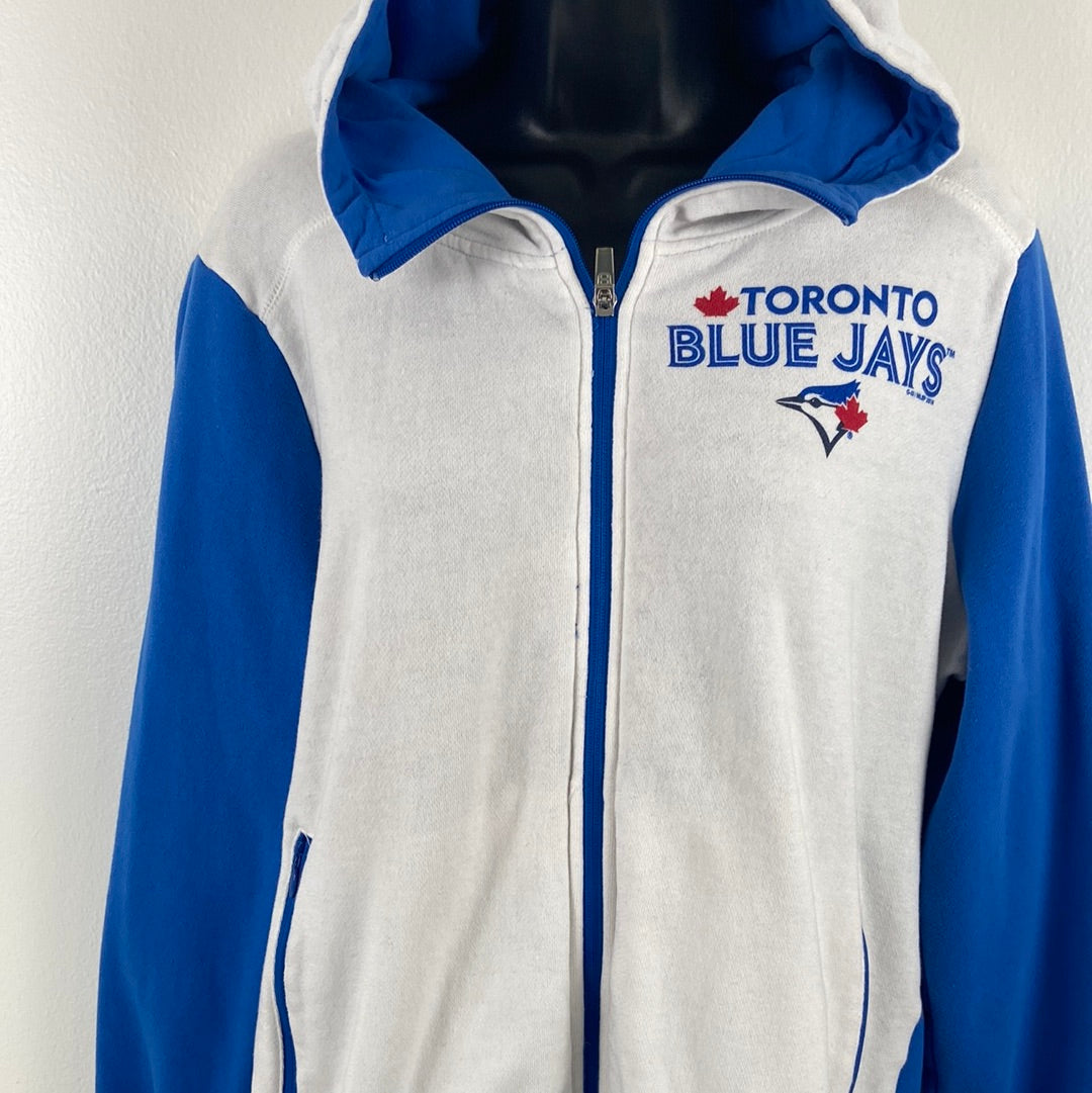Toronto Blue Jays MLB 4 Her by Carl Banks Women’s Full Zip Hoodie - L